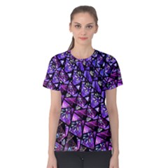  Blue Purple Glass Women s Cotton Tee