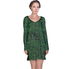 Green Moss Long Sleeve Nightdresses by InsanityExpressed