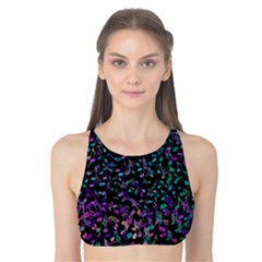 Improvisational Music Notes Tank Bikini Top