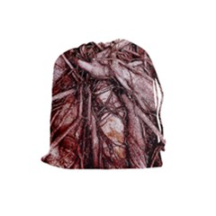 The Bleeding Tree Drawstring Pouches (large) 