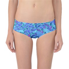 Blue Confetti Storm Classic Bikini Bottoms