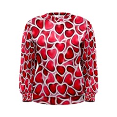 Candy Hearts Women s Sweatshirt