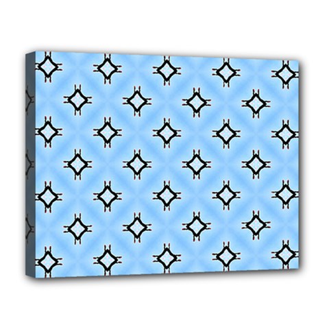 Cute Pretty Elegant Pattern Canvas 14  X 11 