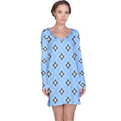 Cute Pretty Elegant Pattern Long Sleeve Nightdresses