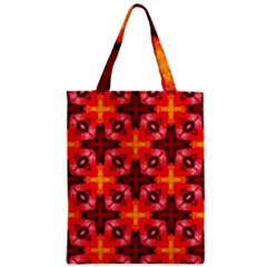 Cute Pretty Elegant Pattern Zipper Classic Tote Bags by GardenOfOphir