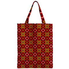 Cute Pretty Elegant Pattern Zipper Classic Tote Bags