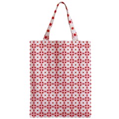 Cute Pretty Elegant Pattern Zipper Classic Tote Bags