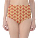 Cute Pretty Elegant Pattern High-Waist Bikini Bottoms View1