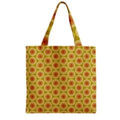 Cute Pretty Elegant Pattern Zipper Grocery Tote Bags