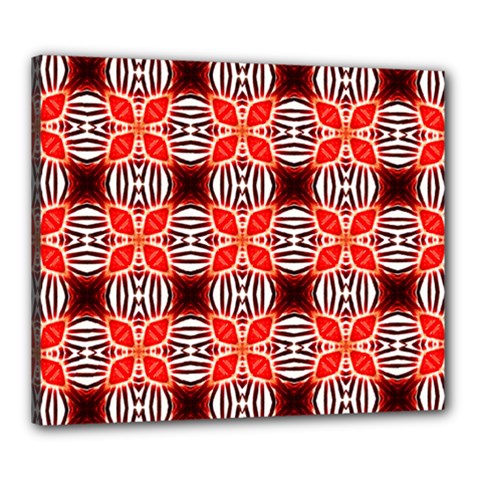 Cute Pretty Elegant Pattern Canvas 24  X 20 