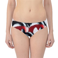 Heart Time 3 Hipster Bikini Bottoms