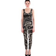 Tile Reflections Alien Skin Dark Onepiece Catsuits