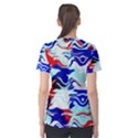 Wavy chaos Women s Sport Mesh Tee View2