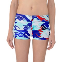 Wavy Chaos Boyleg Bikini Bottoms