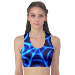 Neon Web Sports Bra by rzer0x