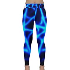 Neon Web Yoga Leggings