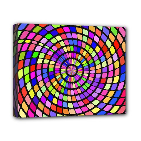 Colorful Whirlpool Canvas 10  X 8  (stretched)