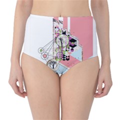 Under Construction High-waist Bikini Bottoms