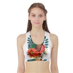 Parrot Women s Sports Bra With Border