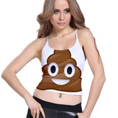 Poop Spaghetti Strap Bra Tops