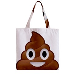 Poop Zipper Grocery Tote Bags