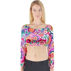 Eden s Garden Long Sleeve Crop Top (tight Fit) by KirstenStarFashion