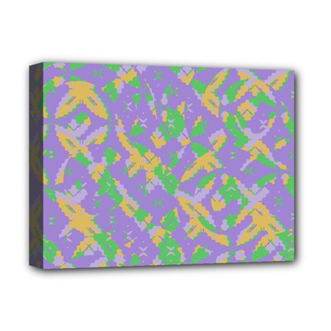 Mixed Shapes Deluxe Canvas 16  X 12  (stretched) 