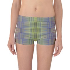 Gradient Rectangles Boyleg Bikini Bottoms