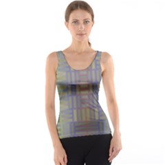 Gradient Rectangles Tank Top