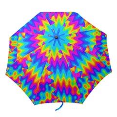 Amazing Acid Rainbow Folding Umbrellas