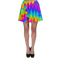 Amazing Acid Rainbow Skater Skirts