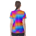 Psychedelic Rainbow Heat Waves Women s Cotton Tees View2