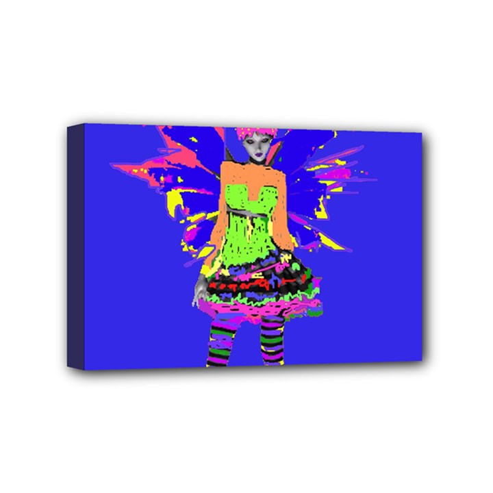 Fairy Punk Mini Canvas 6  x 4 