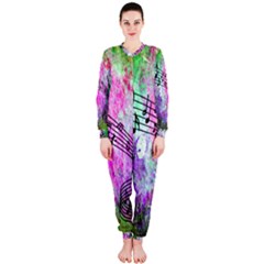 Abstract Music  Onepiece Jumpsuit (ladies) 