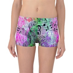 Abstract Music  Boyleg Bikini Bottoms