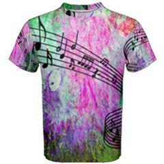 Abstract Music 2 Men s Cotton Tees