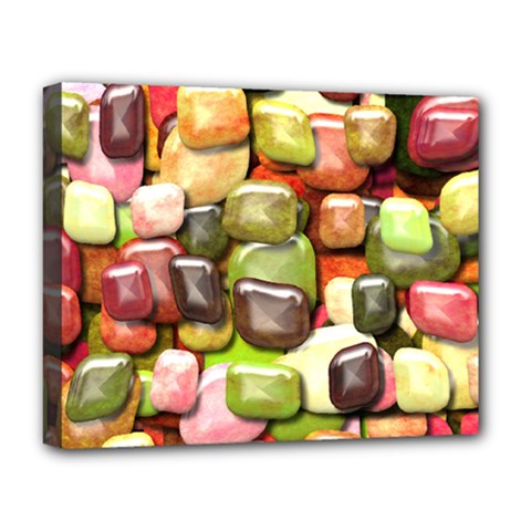 Stones 001 Deluxe Canvas 20  X 16   by ImpressiveMoments