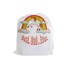 Best  Dad  Ever Drawstring Pouches (large) 