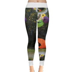 Floating Pumpkins Women s Leggings