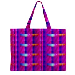 Pink Cell Mate Zipper Tiny Tote Bags