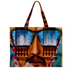 Graffiti Sunglass Art Zipper Tiny Tote Bags