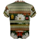 Pattern Flower Men s Cotton Tees View2