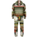 Pattern Flower Hooded Jumpsuit (Men)  View2