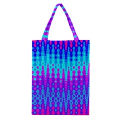 Melting Blues And Pinks Classic Tote Bags