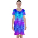 Melting Blues and Pinks Short Sleeve Nightdresses View1