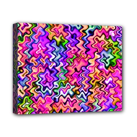 Swirly Twirly Colors Canvas 10  X 8 