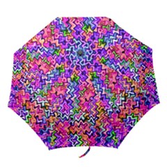 Swirly Twirly Colors Folding Umbrellas