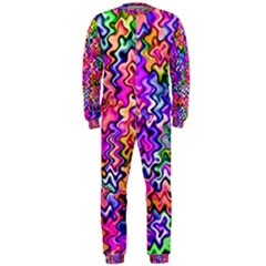 Swirly Twirly Colors Onepiece Jumpsuit (men)  by KirstenStar