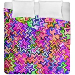 Swirly Twirly Colors Duvet Cover (king Size)