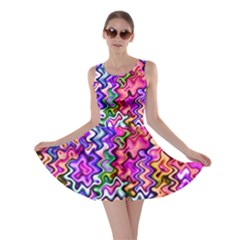 Swirly Twirly Colors Skater Dresses by KirstenStarFashion